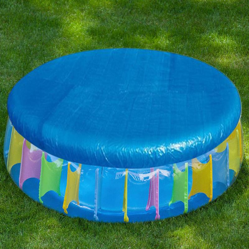 Pool Cover Waterproof - PE Waterproof Pool Mat Round Pool