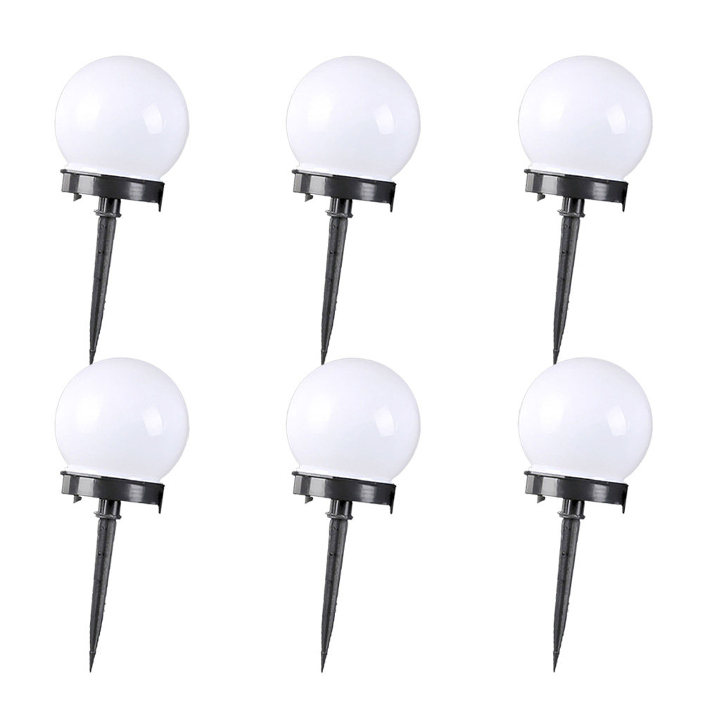Solar Garden Lights 6 Pack Rou - Pool Light Solar Rechargeable recension och pris