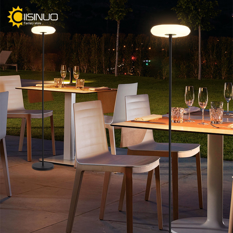 Outdoor Floor Lamp Solar Power - Pool Light Solar Rechargeable recension och pris