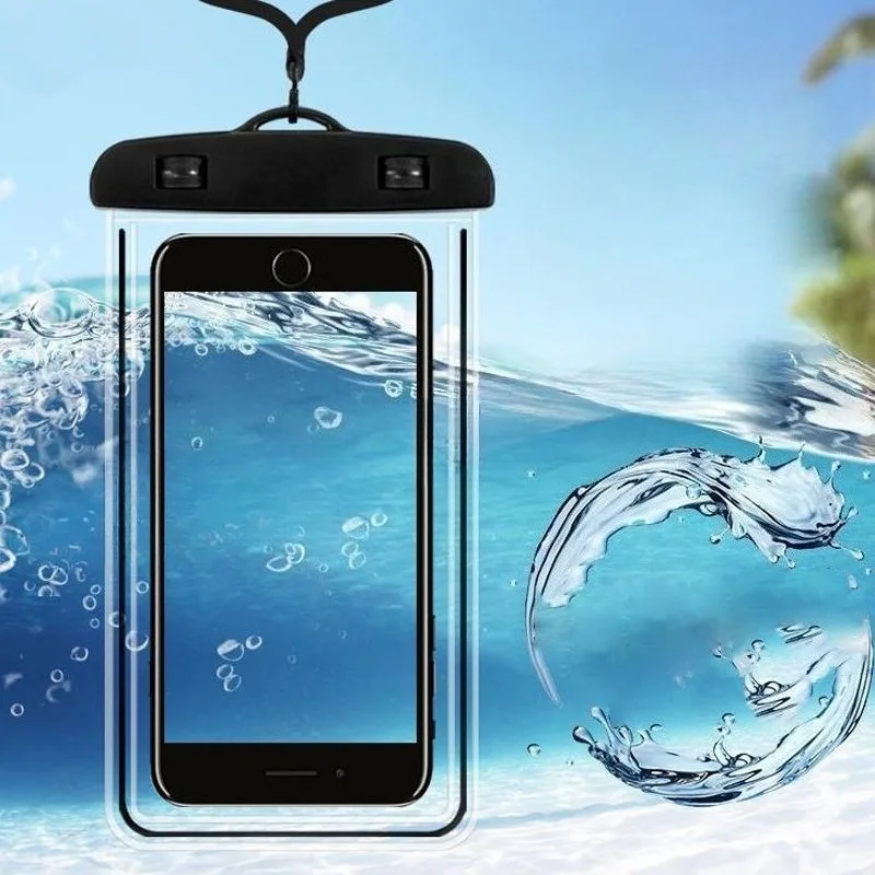 1Pc Transparent Mobile Phone W - Pool Cover Waterproof recension och pris