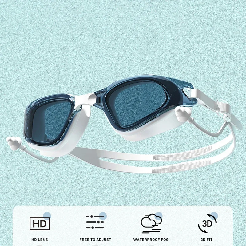 1Pair Of Adult New Anti-fog Sw - Swim Goggles Anti Fog Uv recension och pris