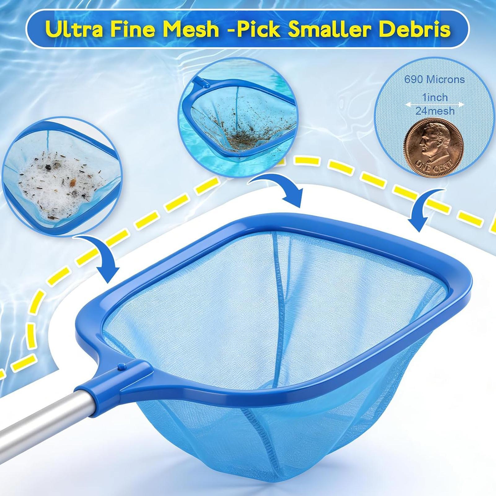 Pool Net Skimmer Water Mesh Fi - Pool Skimmer Net recension och pris