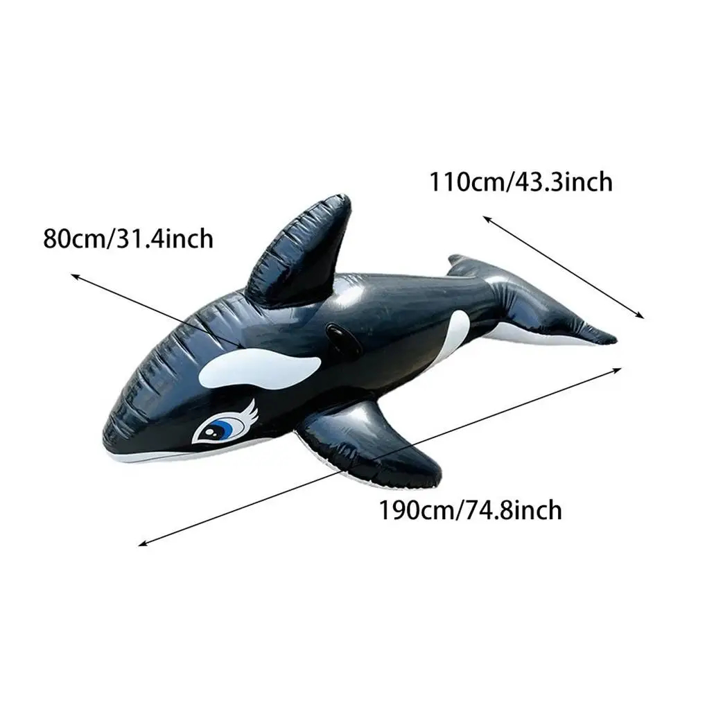 Giant Whale Inflatable Floatin - Pool Float Ring Inflatable recension och pris
