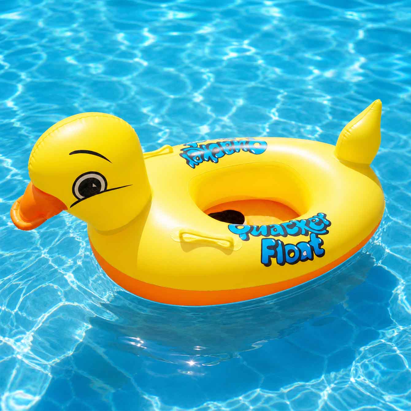 1PC Inflatable Duck Pool Float - Pool Float Ring Inflatable recension och pris