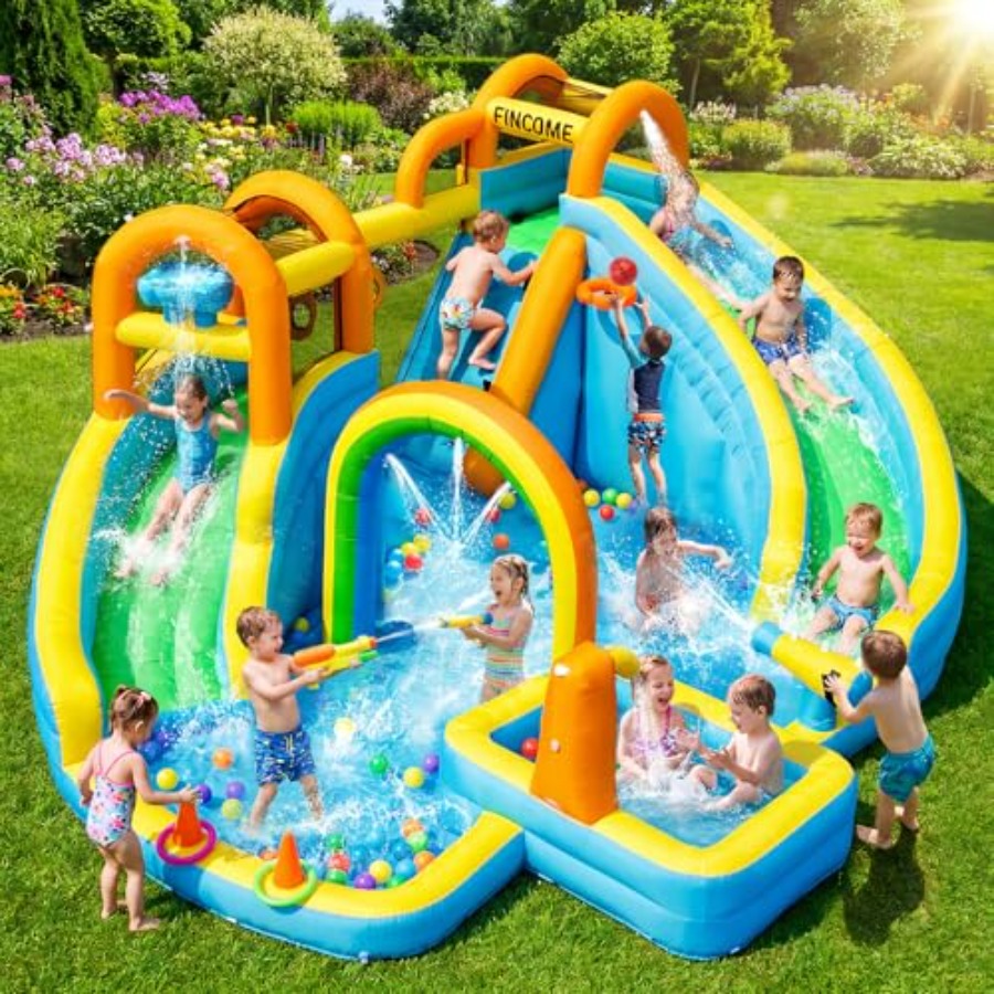 Backyard outdoor inflatable wa - Water Slide Inflatable recension och pris