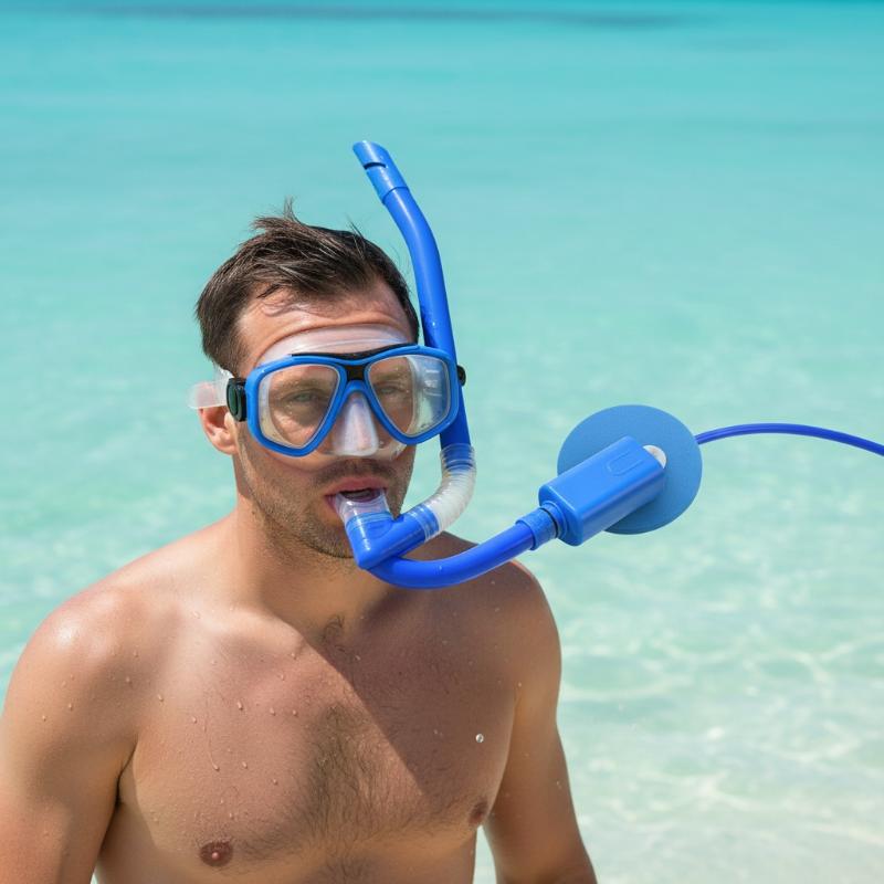 Dry Respirator Mask 1PC for De - Snorkel Mask Full Face recension och pris
