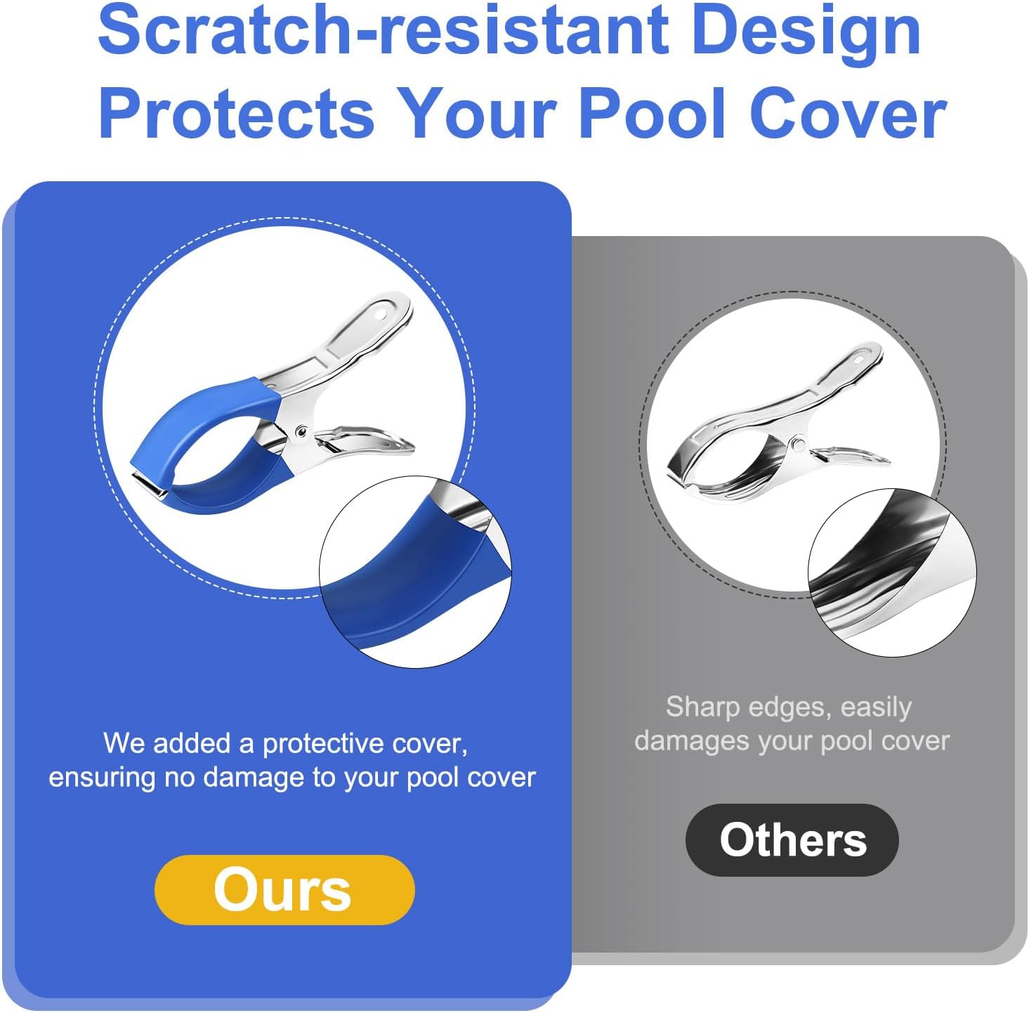 6Pcs Durable Stainless Steel P - Pool Ladder Above Ground recension och pris