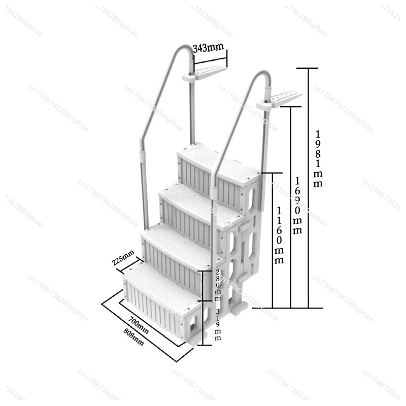 With Ladder Plastic Above Grou - Pool Ladder Above Ground recension och pris
