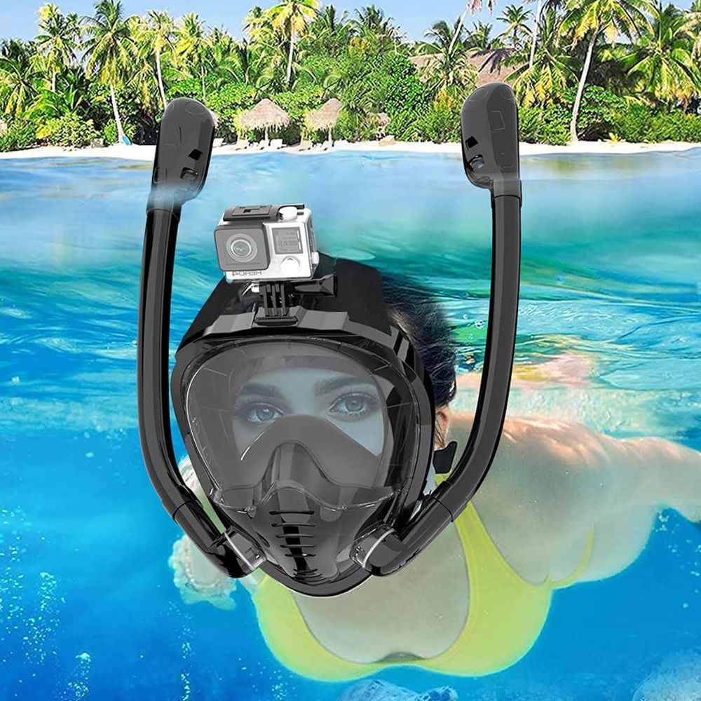 Full Face Snorkel Mask 180°Pan - Snorkel Mask Full Face recension och pris