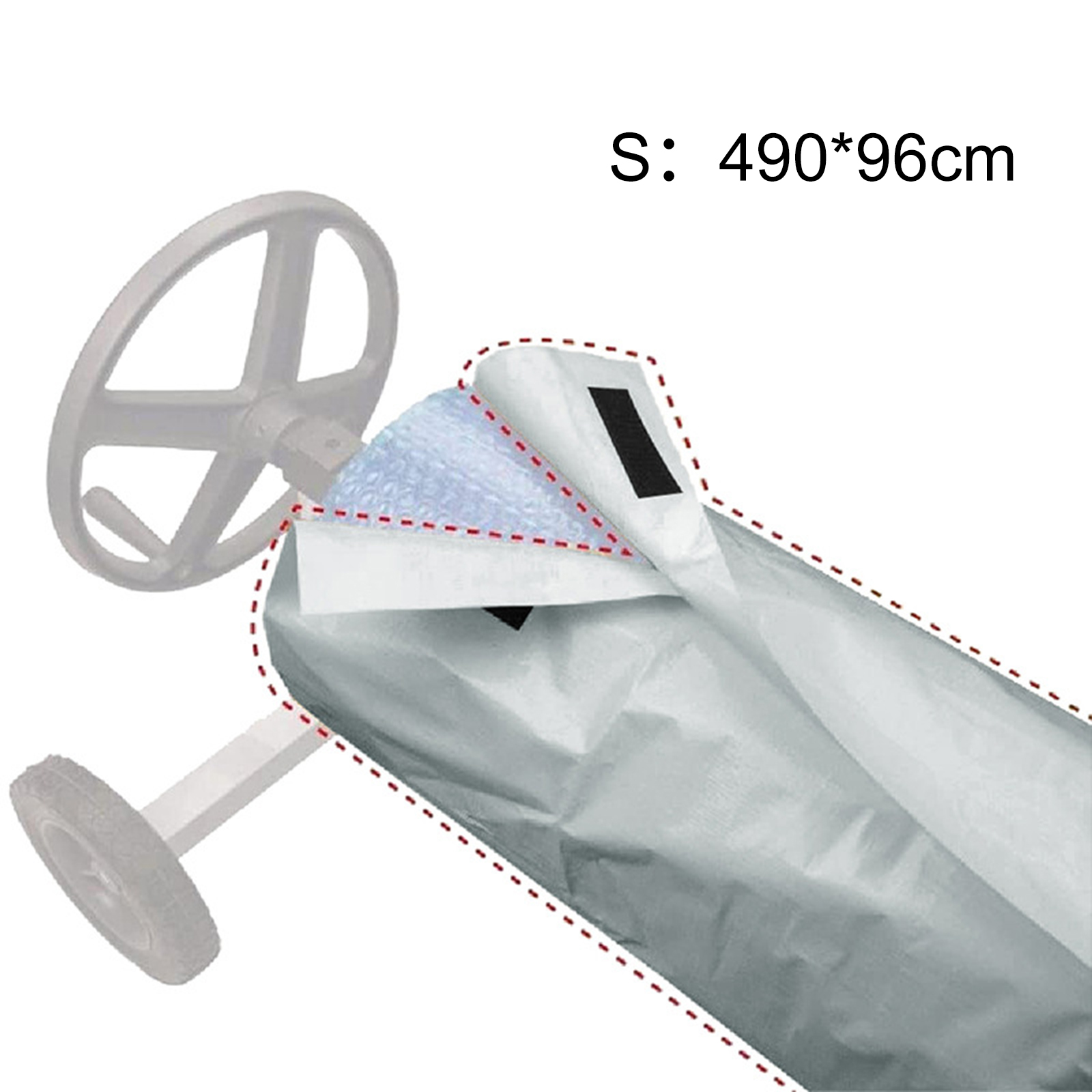 Pool Solar Reel Cover Protecti - Pool Cover Waterproof recension och pris