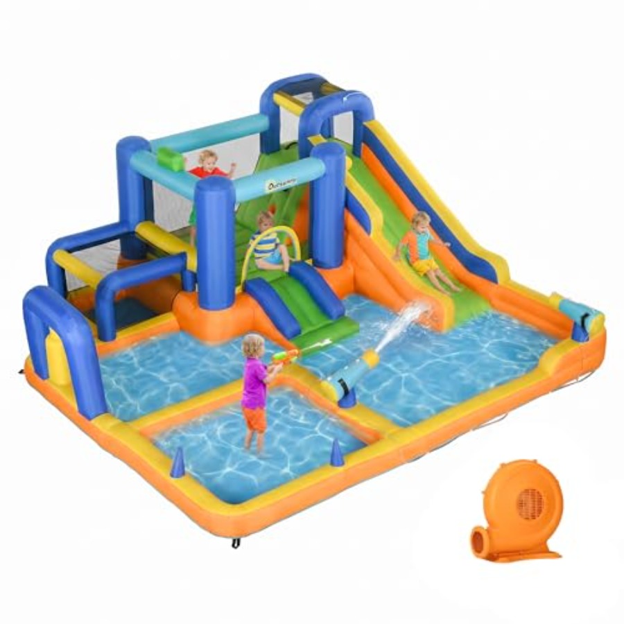 inflatable water slide 7-in-1  - Water Slide Inflatable recension och pris