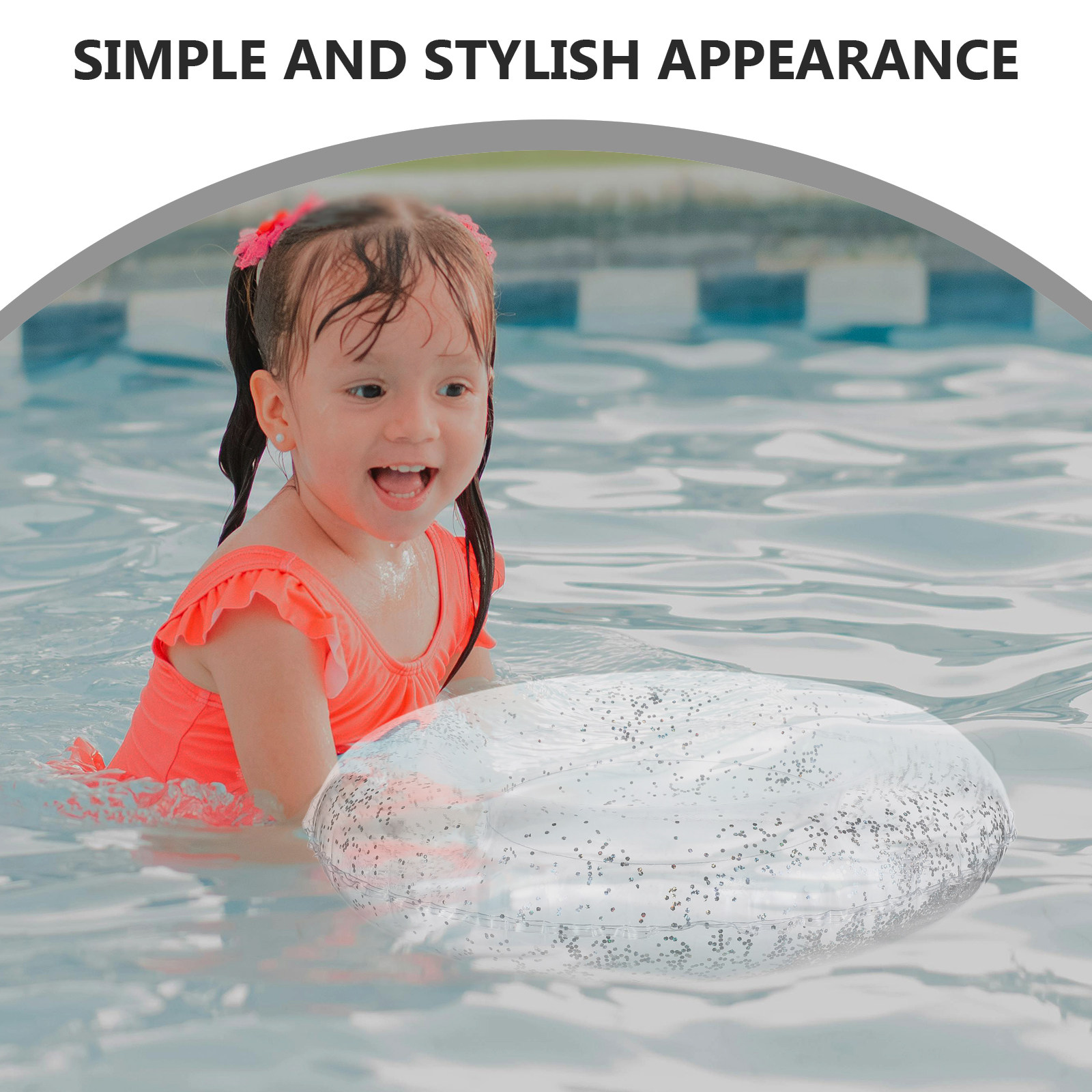 60Cm Inflatable Swimming Ring  - Pool Float Ring Inflatable recension och pris