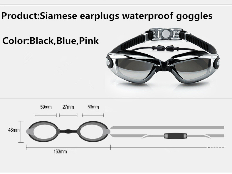 Swimming Goggles Adult Pool Gl - Swim Goggles Anti Fog Uv recension och pris