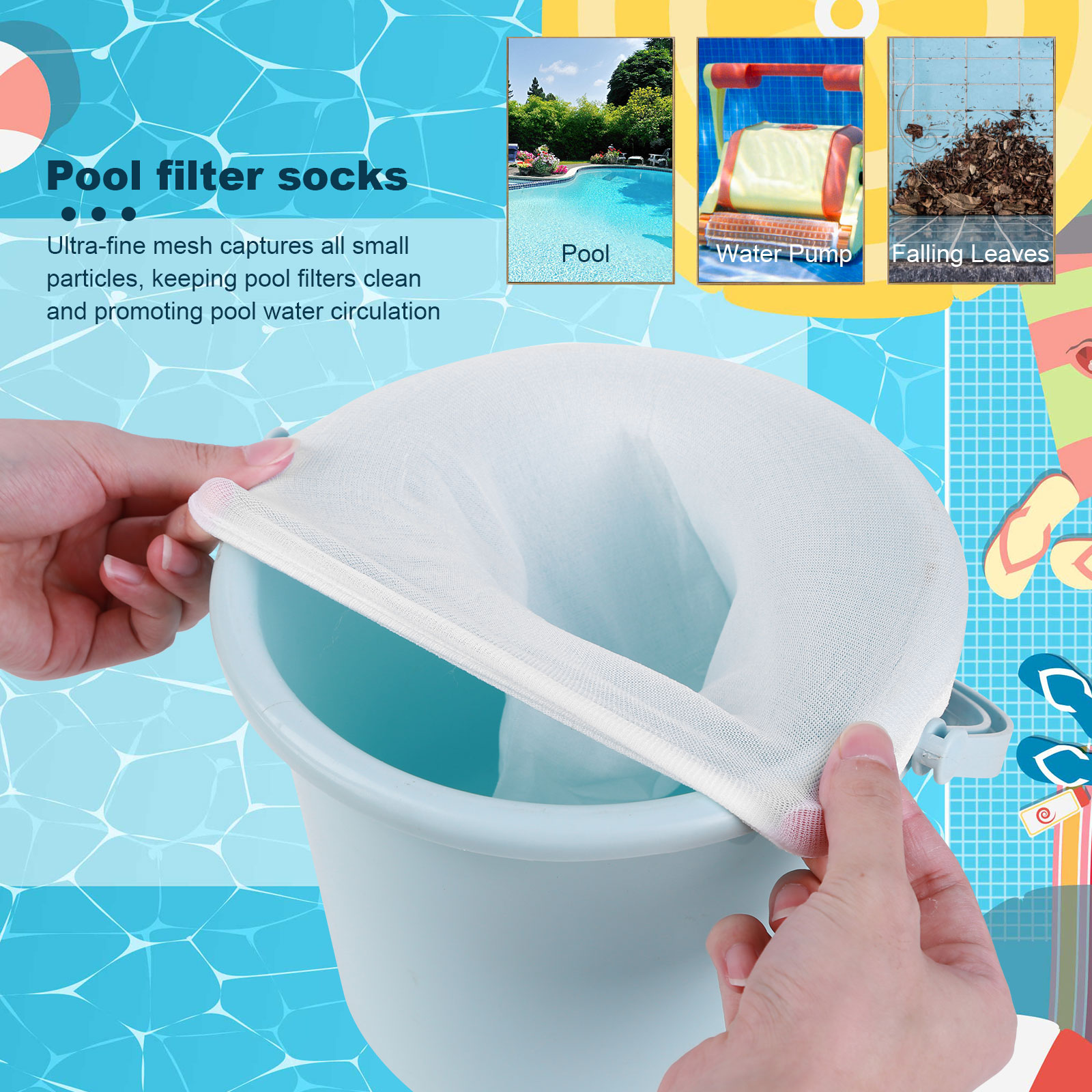 100-5PCS Pool Skimmer Socks El - Pool Skimmer Net recension och pris