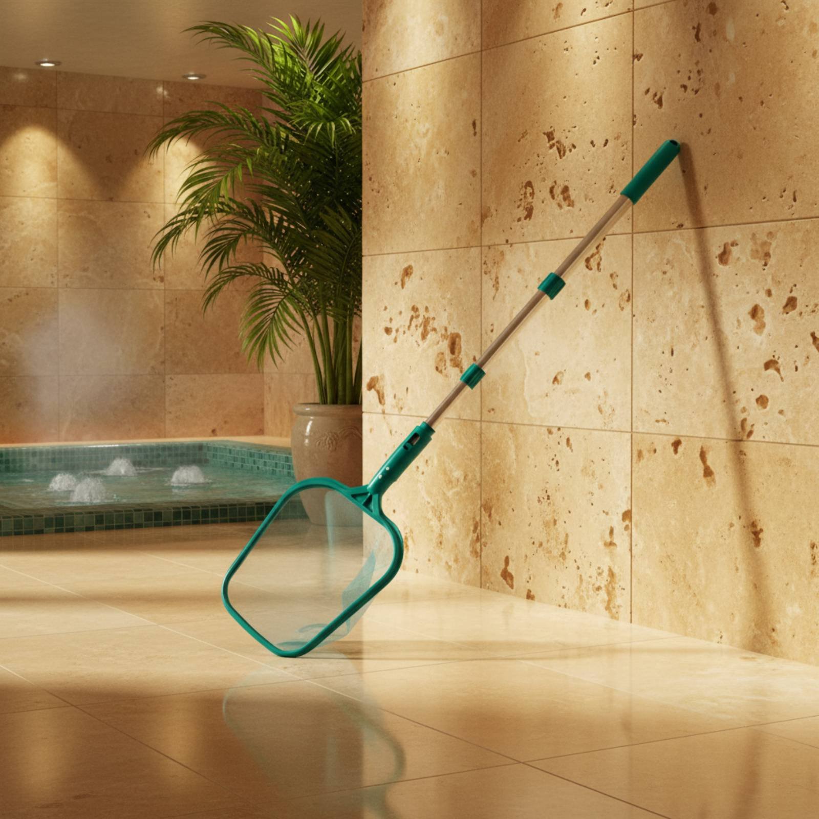 Pool Foliage Net with Pole Adj - Pool Skimmer Net recension och pris